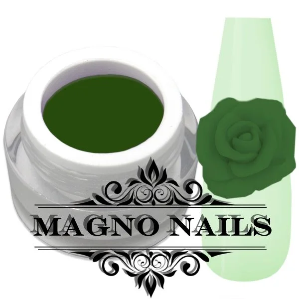 UV Gel - 1806 - 4D Plasteline - Dark Green Farbgel Nägel Nagelgel Colorgel Nails